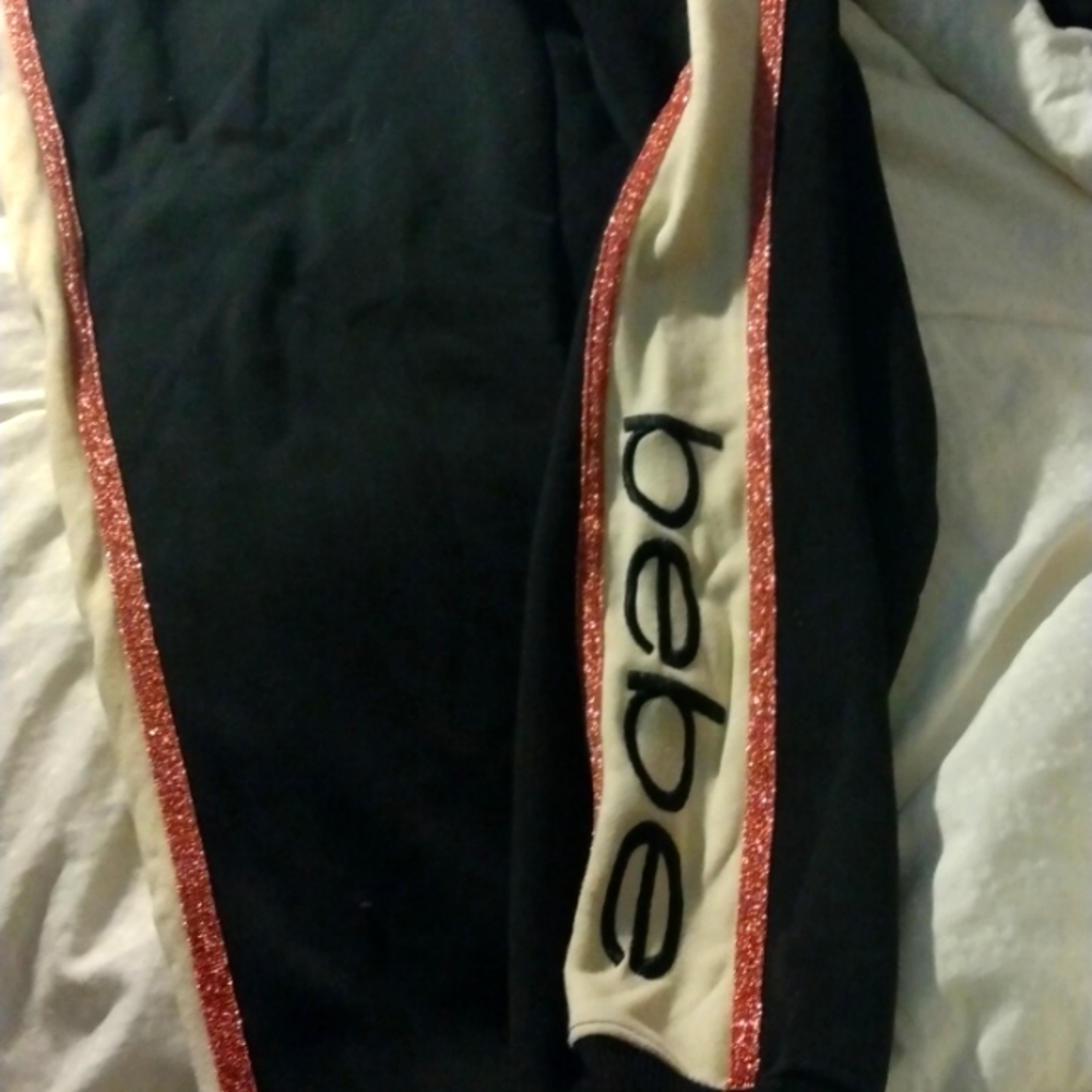 BEBE SPORT COLOR POP JOGGER PANTS